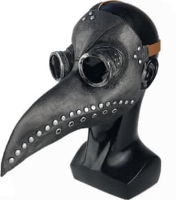 Middeleeuws Pest Dokter Masker met Lange Snavel voor Carnavalsfeesten — thumbnail 1
