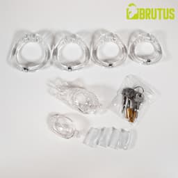 Brutus - Doorman Chastity Cage - Dual-lock systeem - Ergonomisch — thumbnail 3