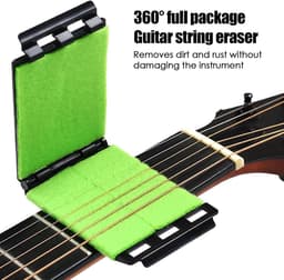 Gitaar String Cleaner - Toetsen Reiniger - Instrument Onderhoud - Complete Reiniging - 10 x 6.5 cm - Meerkleurig — thumbnail 5