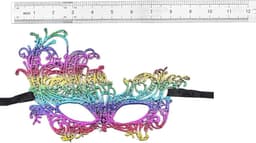 Kanten Oogmaskers voor Carnaval Party - Set van 6 stuks voor Mannen en Vrouwen Met deze sexy Venetiaanse kanten maskers maak je jouw kostuum bal outfit helemaal compleet. Perfect voor koppels! — thumbnail 7