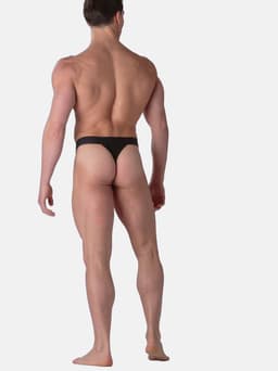 WOH heren g-string sexy fun zwart — thumbnail 5