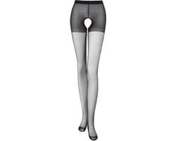 Panty met open kruis | Maat M