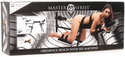 XR Brands - Obedience Bench Met Seksmachine - Zwart — thumbnail 4