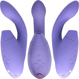 Womanizer Duo 2 - DE TarzanVibrator - Luchtdruk (clitoris) + Vibrator (G-Spot) - Herlaadbaar - Waterdicht - Lilac — thumbnail 2