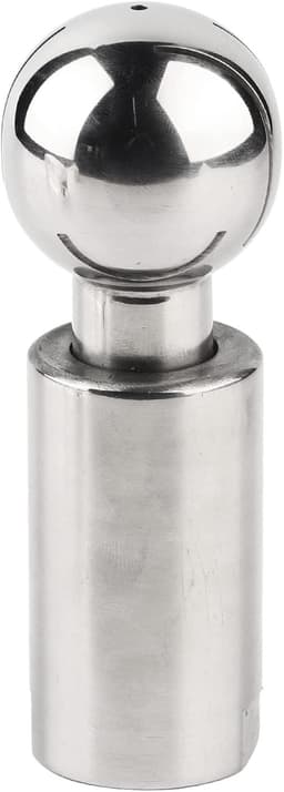 Dailygoods- Sprayball 3/4 Inch - Roestvrij Staal - Zelfreinigend - 360° Spuitdekking - Maximale Reinigingsdiameter 6 m - Duurzaam Ontwerp - Reinigingskop — thumbnail 3