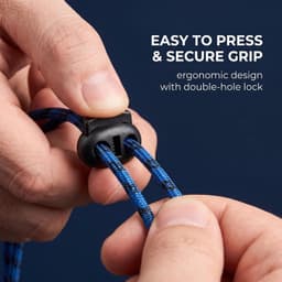 30 Stuks koordstoppers 2-gat, 3.5-5 mm, voor rucksacks, jassen, sportkleding — thumbnail 4