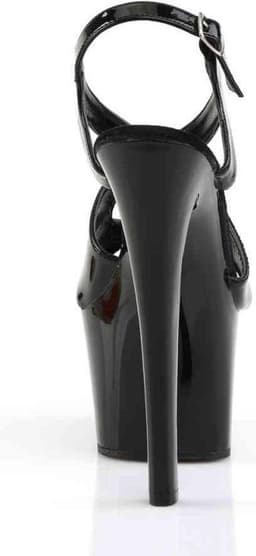 Pleaser - SKY-330 Sandaal met enkelband, Paaldans schoenen - Paaldans schoenen - 36 Shoes - Zwart — thumbnail 4