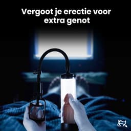 Toys Hub® Penispomp met Glijmiddel, Handgreep & 2 Penisringen - Gratis Ebook - Trekmechanisme – Penis Vergroter – Barometer Display - Sex Toys voor Mannen – 20CM — thumbnail 7
