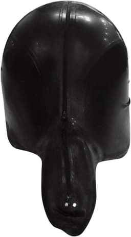 Zwart leren catsuit voor mannen - slim fit wetlook jumpsuit voor feest en nachtclub — thumbnail 4