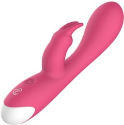 EasyToys Rabbit Play – Roze Rabbit Vibrator – Vibrators voor Vrouwen – Sex Toys voor Vrouwen – Duo Stimulator – Clitoris & G-Spot Vibrator – Seksspeeltje voor Vrouwen – Oplaadbaar via USB – Waterdicht – Discreet Intiem Seks Speeltje — thumbnail 4
