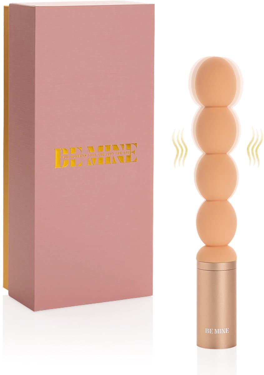 Be Mine Golden Pulse – Vibrator - Vibrator voor Vrouwen - Clitoris Stimulator - Sex Toys voor Vrouwen - Sex toys voor Mannen - Sex Toys voor Koppels - 6 standen - USB-C - IPX7 - Sunset — afbeelding 1