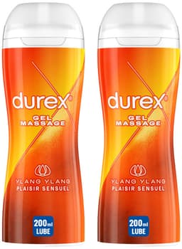 Durex Massage glijmiddel 2 In 1 Ylang Ylang - 2 x 200 ml - Voordeelverpakking — thumbnail 5