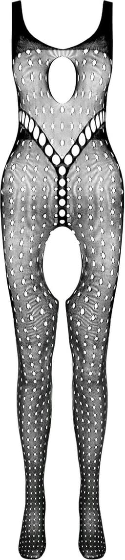 Passion - Woman Bs078 Bodystocking One Size White — thumbnail 2