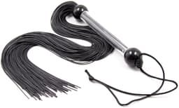 Smart Moves - Flogger - Siliconen Strengen - 51 cm - Zwart — thumbnail 1