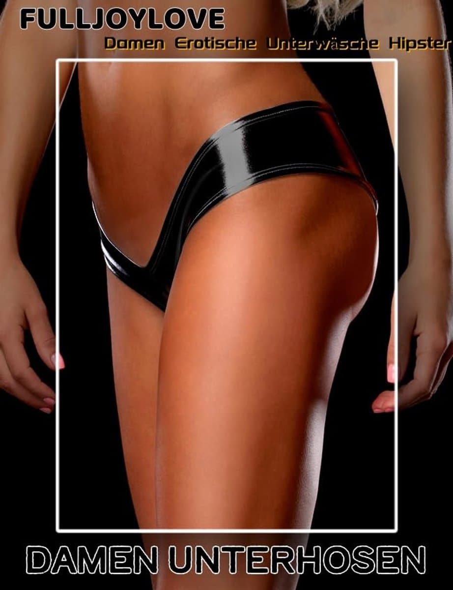 Dames Wetlook Strings en Micro Mini Bikini Slipjes voor Grote Maten — afbeelding 1
