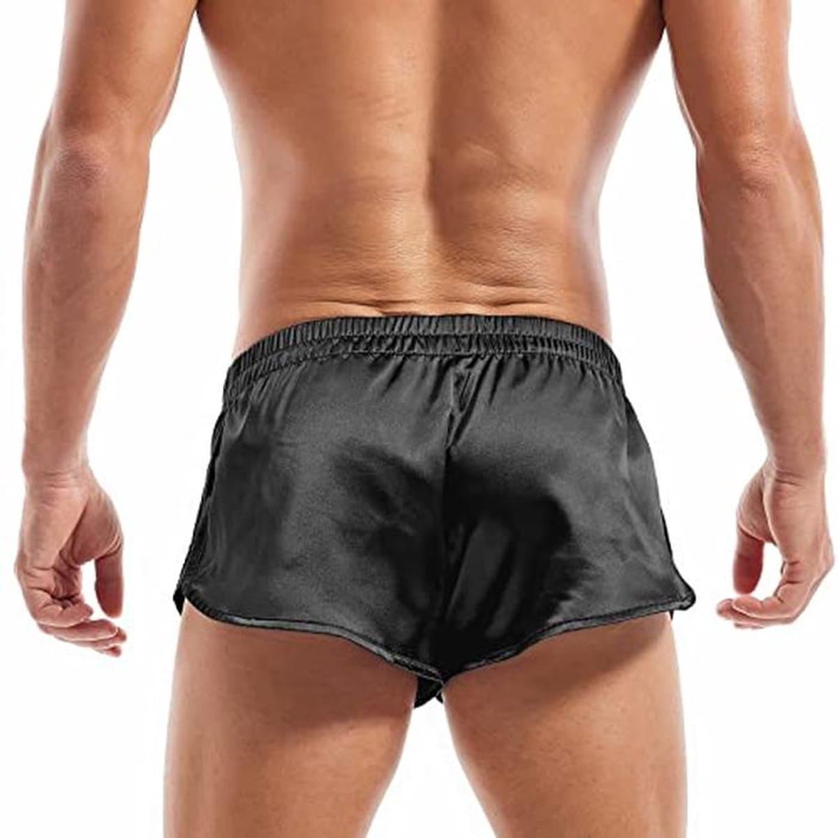 Satijnen boxershorts voor heren - sexy ondergoed voor comfortabele momenten — afbeelding 1