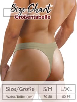 Heren Strings G-Strings 3 Pack Naadloos voor Comfort en Bewegingsvrijheid — thumbnail 3