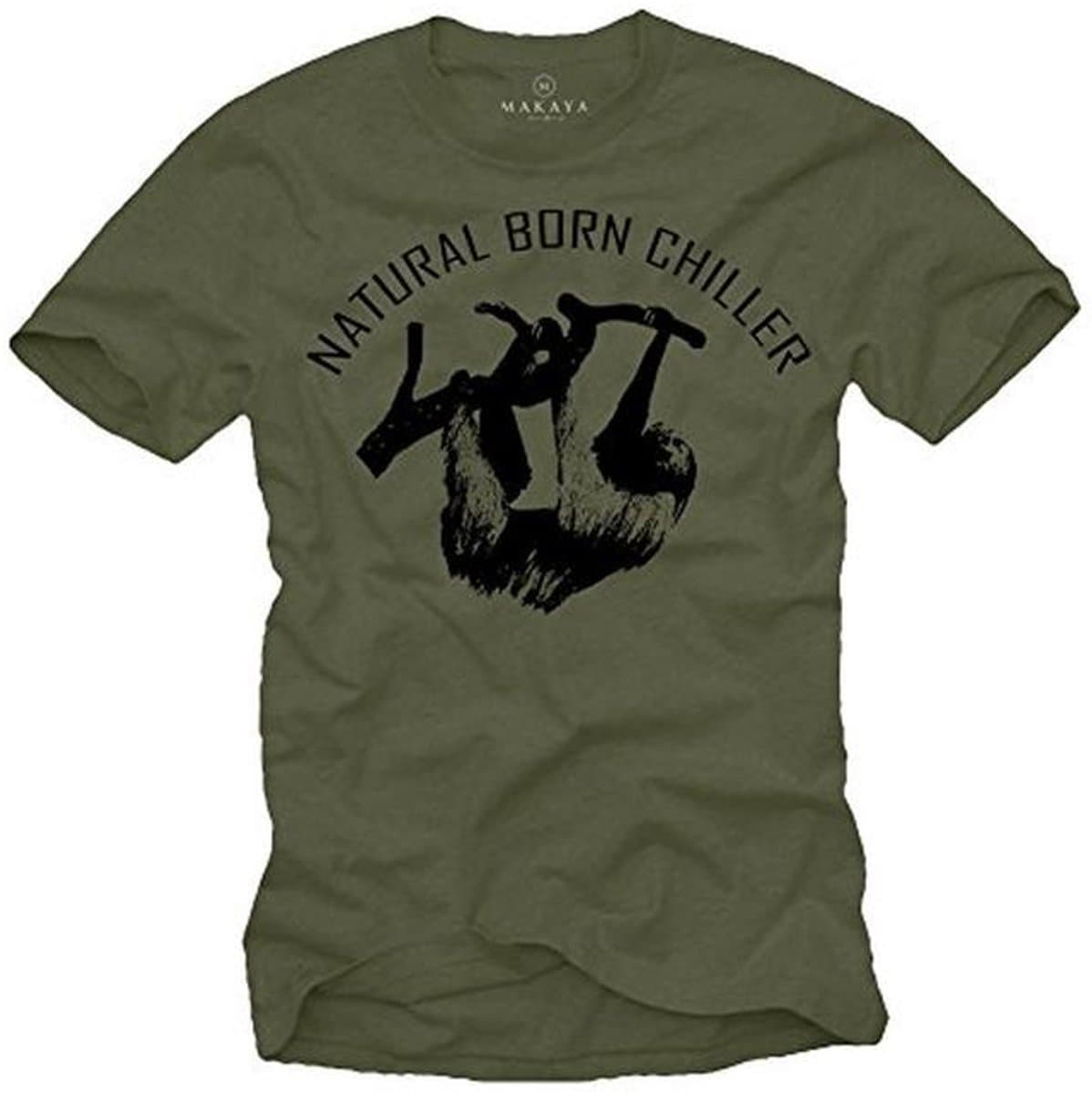 Grappige T-shirts voor Heren - Luiaard Uitspraken en Slogans — afbeelding 1