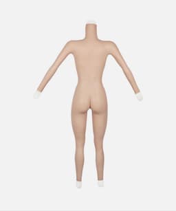 Siliconen Bodysuit – Cup D- Realistisch Vrouwenlichaam – Siliconen Borsten- Nep Borsten- Voor Cosplay & Crossdress — thumbnail 6