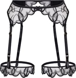 Hunkemöller Olivia Suspenderbelt Zwart — thumbnail 1