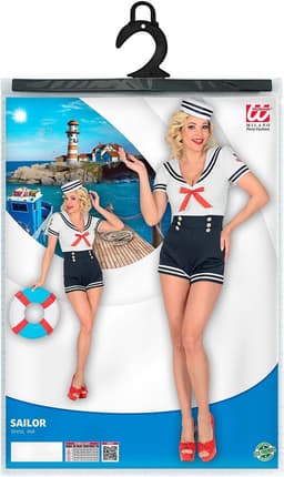 Sexy Matrozenpak voor Dames - Karnaval en Themafeest Kostuum — thumbnail 2