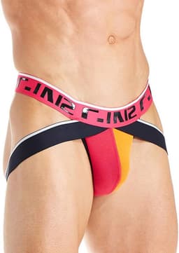 Ondersteunende Jockstrap voor Heren in Neon Kleuren – Sportondergoed — thumbnail 4