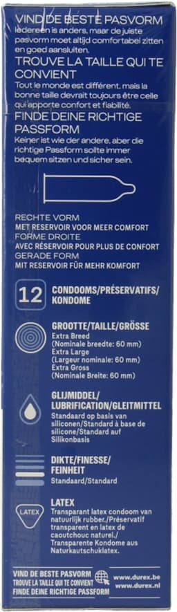 Durex - Originals XXL Condooms 12 st. — thumbnail 9