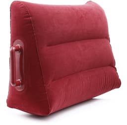 Nooitmeersaai - sexkussen opblaasbaar - Vinyl - Bordeaux rood - incl. pompje — thumbnail 1