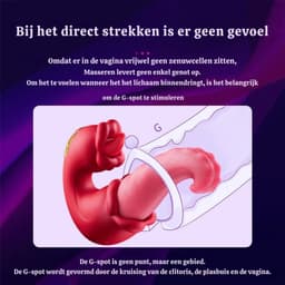Sex Toys voor Vrouwen Likkende Tong Vibrator - Vibrators voor Vrouwen - Tong Vibrator - Clitoris Zuiger – Diep Waterdicht – Bef Vibrator met 10 Sterke Standen - Siliconen - Discreet Verzonden - Roze — thumbnail 7