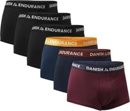 Heren Katoenen Boxershorts met Lage Taille en Elastische Band - 6 Stuks — thumbnail 1