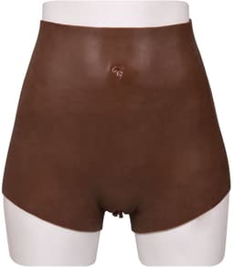 XX-DreamToys - Ultra Realistische Bodysuit Male-to-Female - Drag Queen - Vrouwentorso met Vagina - Bruin L — thumbnail 1
