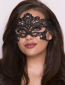 Zeloria Venetiaanse Maskers – 2 Stuks – Sexy Oogmasker Set – Kant – Erotisch Maskerade Masker – Zwart — thumbnail 5