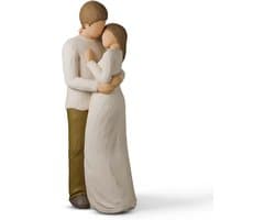 Romantisch paarbeeldje – ideaal cadeau voor bruiloft, jubileum, Valentijnsdag en verjaardag