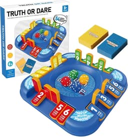 Dobbelspel voor volwassenen - Spelletjes voor groepen - Feestelijke activiteiten - 2-6 spelers - 184 x 184 cm — thumbnail 1