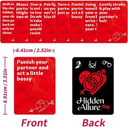 Koppelspel - Romantisch Spel - Date Night - 50 Intieme Kaarten - 9.3 x 6.8 x 2 cm — thumbnail 6