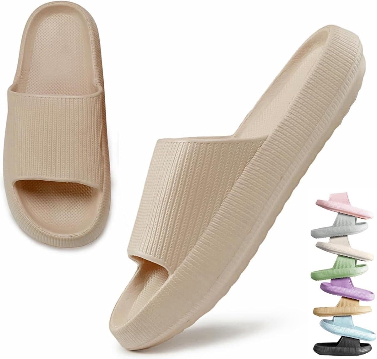Bad Slippers - Douche Sandalen - Thuis Gebruik - Dubbele Gesp Verstelbaar - Maat 35-45 — afbeelding 1