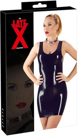 The Latex Collection Latex Mini Jurk - Zwart — thumbnail 5