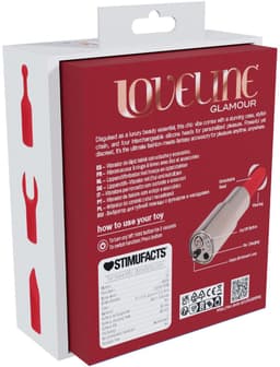 Loveline by Shots Sexy Angel - Lipstick Vibrator with 4 Attachments - Pink - Roze — thumbnail 4