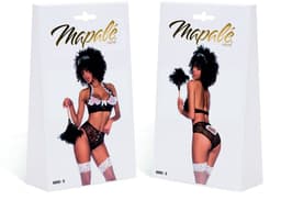 Mapalé Sexy Kostuum Franse Dienstmeid - Multicolor - Maat L — thumbnail 3