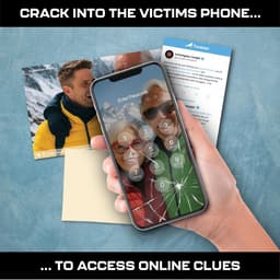 Moordspel - Mysteriespel Volwassenen - Cold Case Oplossen - Inclusief 39 Bewijsstukken - 35 x 1 cm — thumbnail 3