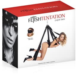 Fetish Tentation Duo Swing - Seksmeubel - Verstelbaar - Gewatteerd met Dons — thumbnail 3