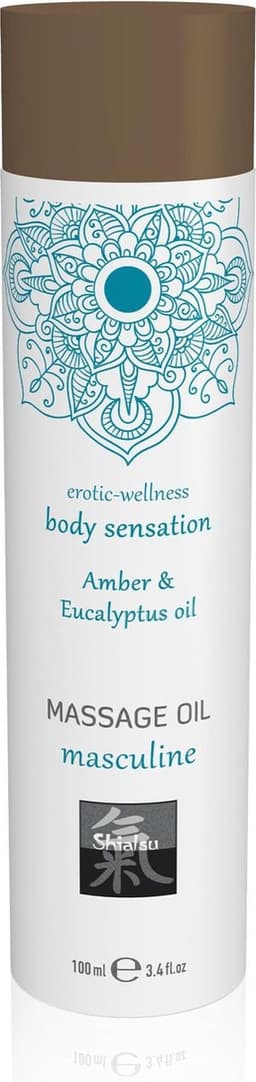 Masculine Massage Olie - Amber & Eucalyptus — thumbnail 1