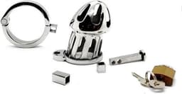 Black Label - Breezy Boy - Penis Kooi - RVS - Zilver — thumbnail 2
