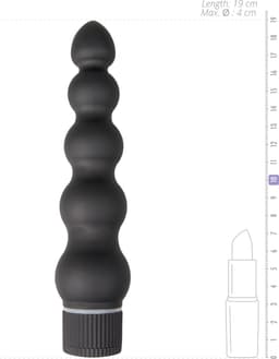 Black Magic - 7 Inch Ribbed Vibe — thumbnail 7