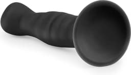 EasyToys - Siliconen Dildo met Zuignap - Dildo's - Sex Toys voor Vrouwen en Mannen - Dildo Mannen Anaal - Zwart — thumbnail 5