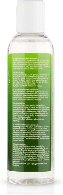 EasyGlide - Natural Glijmiddel op Waterbasis - 150 ml — thumbnail 3