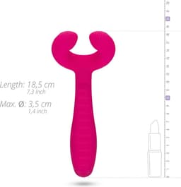 Teazers - Koppel Vibrator - Perfecte Vibrator voor Koppels - Vibrator - Sex Toys voor Mannen en Vrouwen - Vibrators - Dildo - Cockring - Prostaat Vibrator voor Mannen - Anale Speeltjes - Vibrators voor Vrouwen - Roze — thumbnail 14