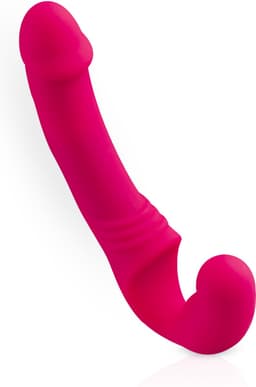 Easy Choice - Love Rider - Strapless Vibrator - Strap On Vibrator - Sex Toys voor Vrouwen - Vibrators voor Vrouwen - Dildo - Strapon - Glijmiddel Waterbasis - EasyGlide Glijmiddel - Erotische Giftset - Cadeau Vrouw - EasyToys - Roze — thumbnail 8