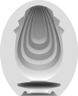 Satisfyer Masturbator Egg, verschillende structuren, hydro-actief TPE, geen glijmiddel nodig, voor eenmalig gebruik — thumbnail 5