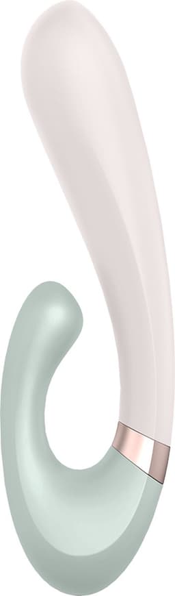 Satisfyer, Bluetooth Rabbit, Heat Wave, 20 cm, met warmtefunctie, met app-bediening, 2 motoren, gemaakt van siliconen — thumbnail 5